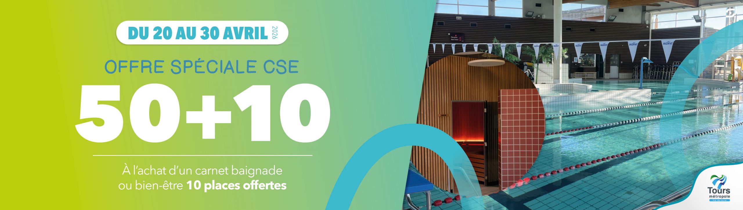 OFFRE SPÉCIALE CSE 50+10