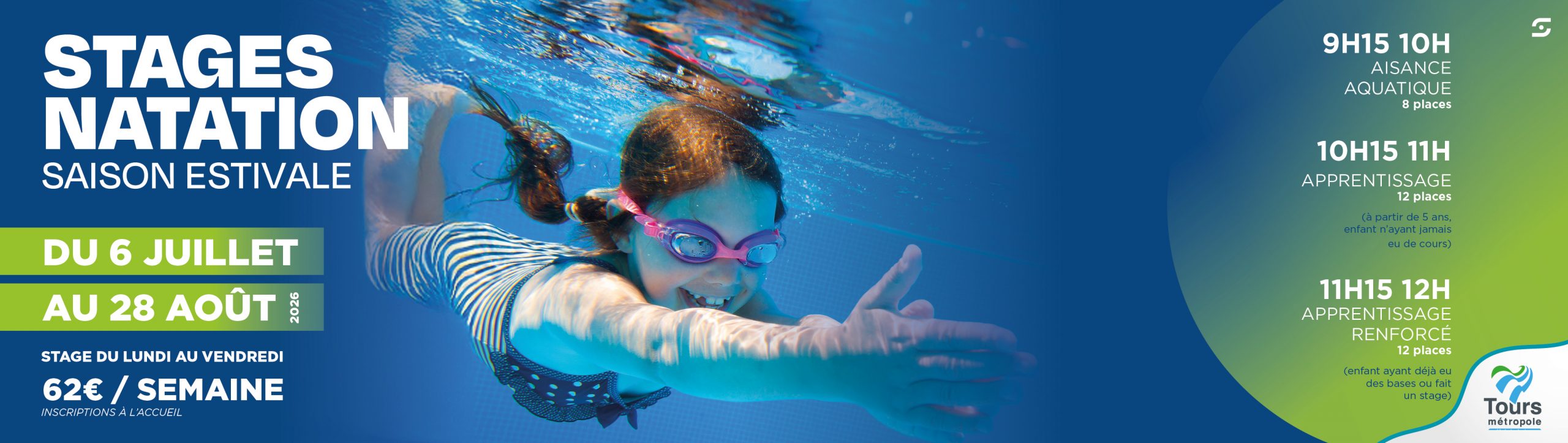 STAGES NATATION SAISON ESTIVALE